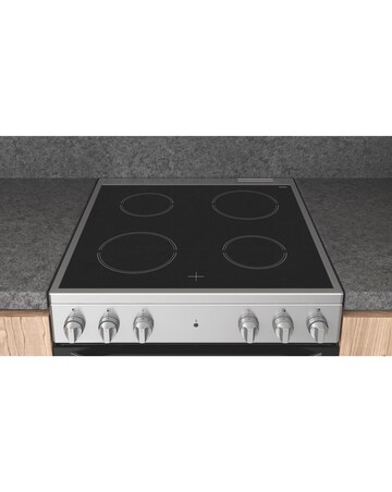 Hotpoint HS67V5KHX/UK Single Electric Cooker