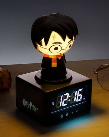 Harry Potter Digital Icon Alarm Clock - Glowing Lamp or Night Light