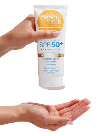Bondi Sands Sunscreen Lotion SPF50+ - Fragrance Free 150ml