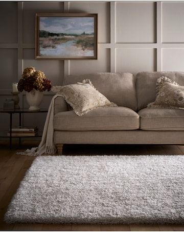 Chicago Light Neutrals Shaggy Rug