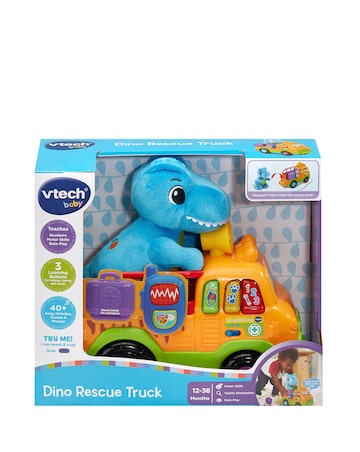 VTech Dino Rescue Pull Along T-Rex Truck