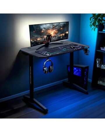 X Rocker Panther Esports Gaming Desk