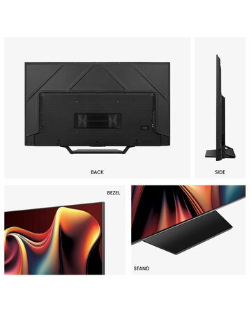 Hisense 55in 55U7NQTUK Smart 4K UHD HDR Mini-LED TV with Amazon Alexa