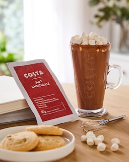 Costa Hot Chocolate Glass Gift Set