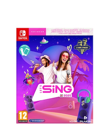 Let's Sing 2025 2 Mic Pack (Nintendo Switch)