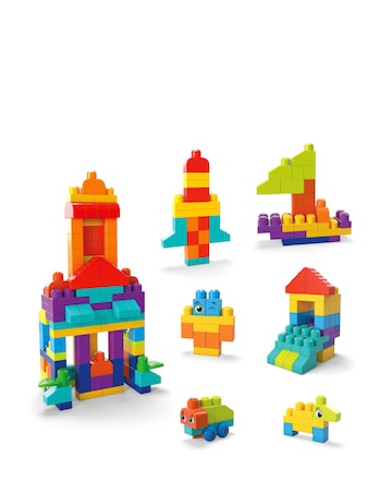 MEGA BLOKS Bigger Building Bag building set with 150 big building blocks