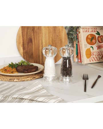 Salter Harper Mill Set - Clear