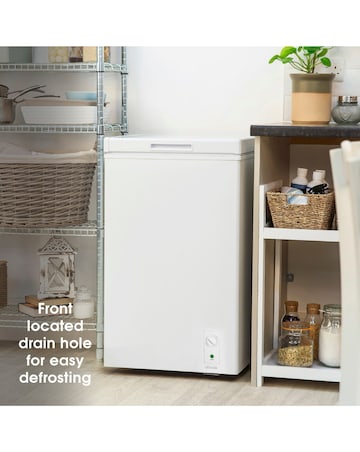 Abode A99CF0E1W Chest Freezer 99L - White
