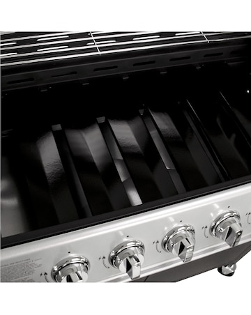 Charles Bentley 6 Burner Gas BBQ with Side Burner