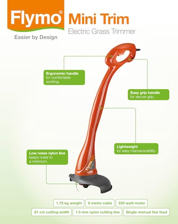 Flymo Mini Trim Straight Line Trimmer