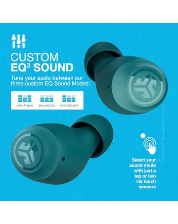 JLAB GO Air Pop True Wireless Earbuds - Teal