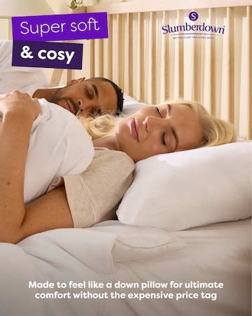 Slumberdown Super Support Feels Like Down 4 Pack Pillows