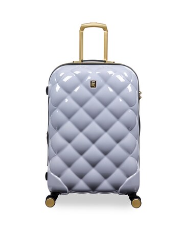 IT Luggage St Tropez Trois 3pc Suitcase Set - Silver
