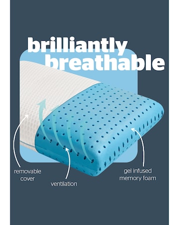 Silentnight Impress Cooling Memory Foam Pillow