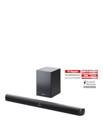 Sharp HT-SBW202 2.1ch 200W Soundbar with Wireless Subwoofer
