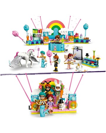 LEGO Friends Costume Party with Unicorn & Fairy Building Kit, Creative Toy 42661