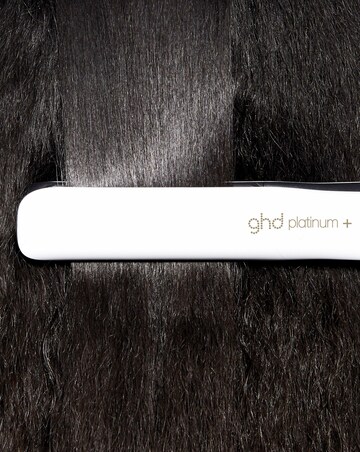 GHD Platinum+ Hair Straightener in White