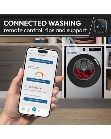 Hoover Pro Wash HBR 411BL9G-80 11kg Washing Machine 1400rpm - Graphite + Install