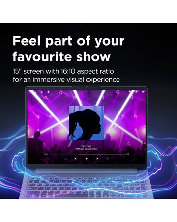Lenovo IdeaPad Slim3 - 15.6in Intel Core FHD 4GB 128GB Laptop