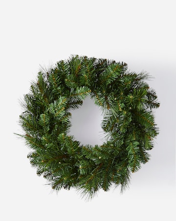 Zermatt Dual Colour Pre-Lit Wreath