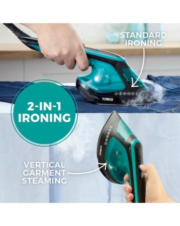 Tower 2-in-1 Hand Garment Steamer