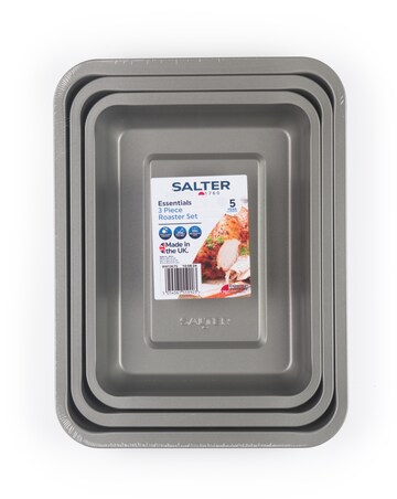 Salter 3 Piece Roaster & Meat Thermometer Bundle