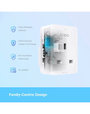 TP-Link Tapo P110 Smart Wi-Fi Plug - 4 Pack