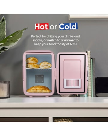 Russell Hobbs RH4CLR1001P Mini Cooler 4L - Pink