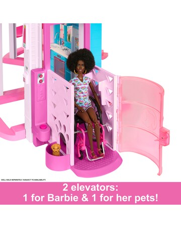 Barbie Dreamhouse Playset with 75+ Accessories & 3-Story Slide