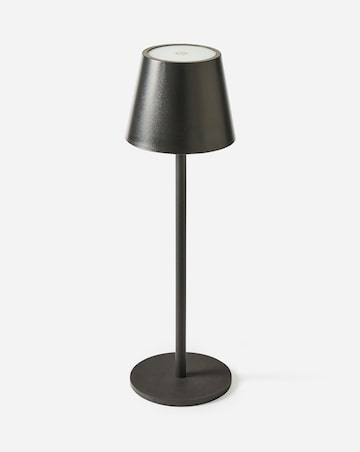 Black Wireless Rechargeable Table Lamp