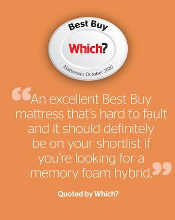 Silentnight Studio 1000 Pocket Memory Rolled Mattress - Medium Soft