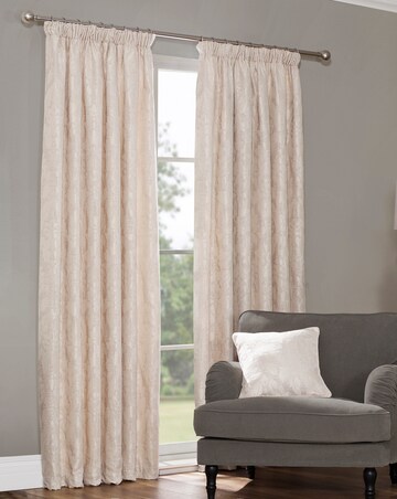 Baroque Taffeta Chenille 3" Curtains