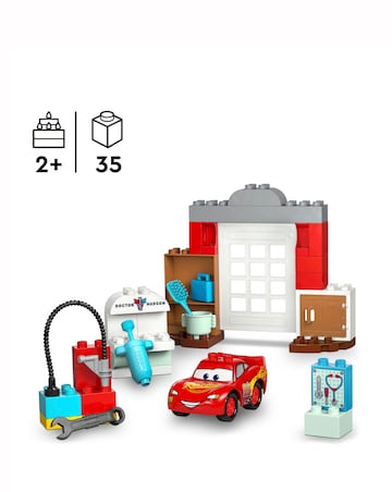 LEGO DUPLO Disney and Pixar Cars McQueen's Visit to Doc's Garage 10456