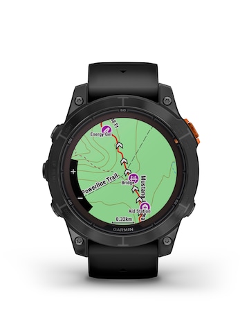 Garmin Fenix 7 Pro Solar Edition 47mm Smart Watch - Slate Grey with Black Band