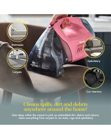 Swan TV's Queen of Clean Handheld Carpet Cleaner