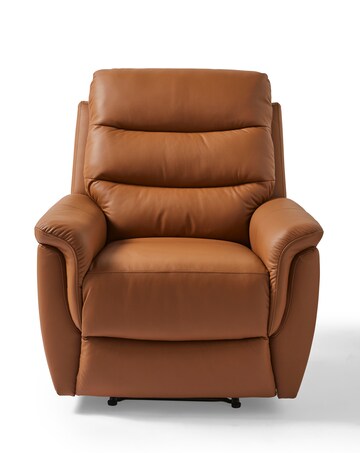 Dunne Faux Leather Power Recliner Chair