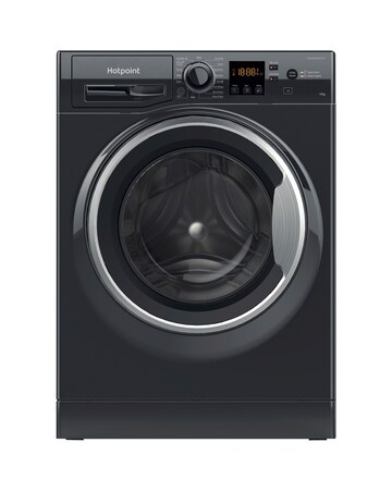 Hotpoint NSWM 1046 BS UK 10kg, 1400rpm, Washing Machine - Black
