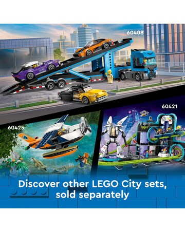 LEGO City Red Double-Decker Sightseeing Bus Toy 60407