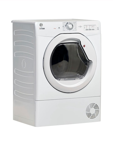 Hoover H-Dry 300 HLEC8LG-80 8kg Condenser Tumble Dryer White + Install