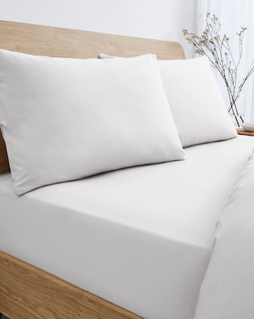 Pure Cotton 200 Thread Count Extra Deep 38cm Fitted Sheet