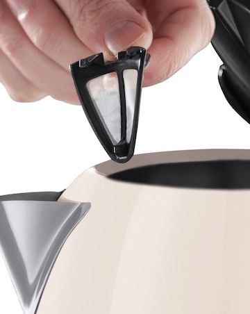 Russell Hobbs Classics Kettle & 2 Slice Toaster Bundle Jasmine White