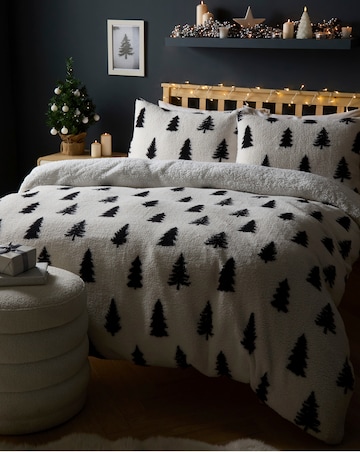 Winter Forest Cuddle Fleece Duvet Set