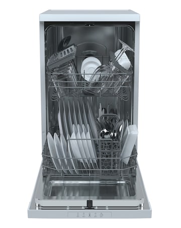 CDPH 2L1049W-80 Candy Brava 10 Place Setting Slimline Dishwasher