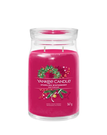 Yankee Candle Signature Large Jar Sparkling Winterberry