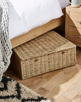 Large Seagrass Underbed Storage Basket