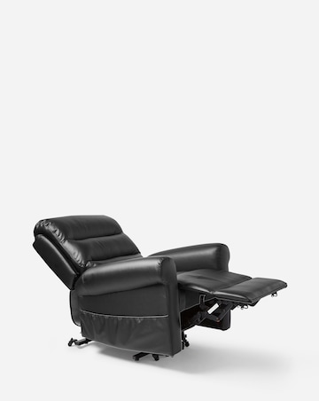 Brockton Faux Leather Electric Recliner Armchair