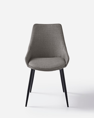 Oslo Dining Table with 6 Etta Fabric Chairs