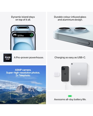 Apple iPhone 15 256GB - Black