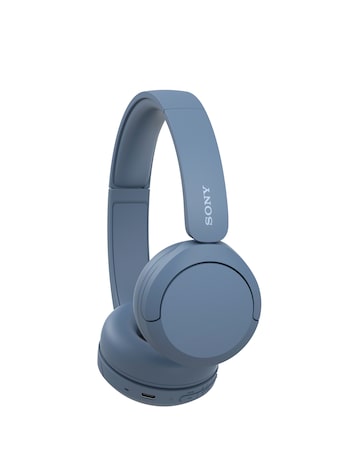 Sony WH-CH520 Wireless On-Ear Headphones - Blue