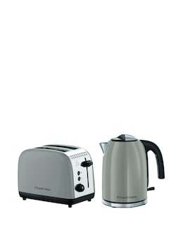 Russell Hobbs Classics Kettle &amp; 2 Slice Toaster Bundle Mocha